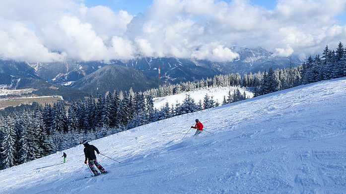 Pesach ski vacation in the Alps.